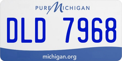 MI license plate DLD7968