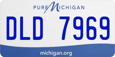 MI license plate DLD7969