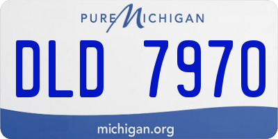 MI license plate DLD7970