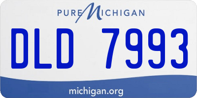 MI license plate DLD7993