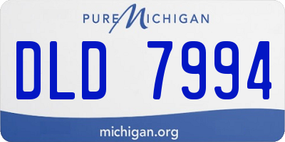 MI license plate DLD7994