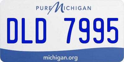 MI license plate DLD7995