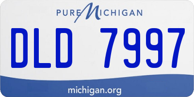 MI license plate DLD7997