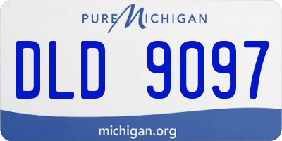 MI license plate DLD9097