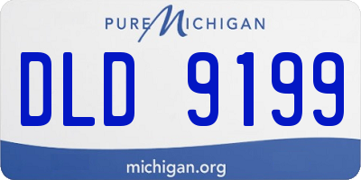 MI license plate DLD9199