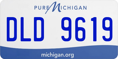 MI license plate DLD9619
