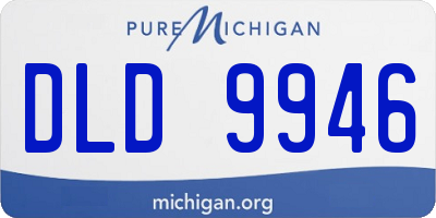 MI license plate DLD9946