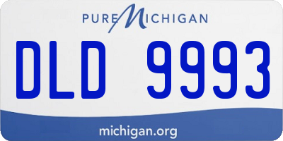 MI license plate DLD9993
