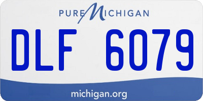 MI license plate DLF6079