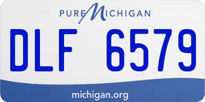 MI license plate DLF6579