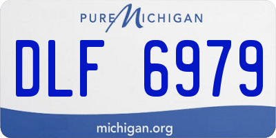 MI license plate DLF6979