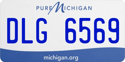 MI license plate DLG6569