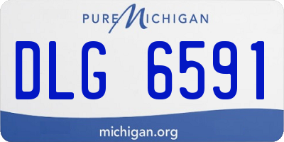 MI license plate DLG6591