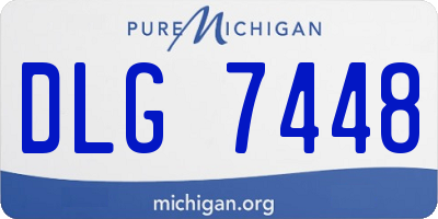 MI license plate DLG7448