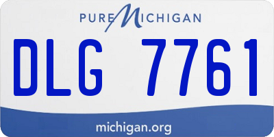 MI license plate DLG7761