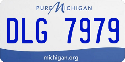 MI license plate DLG7979