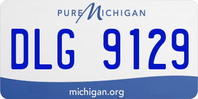 MI license plate DLG9129