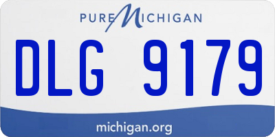 MI license plate DLG9179