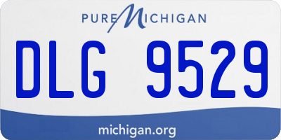 MI license plate DLG9529