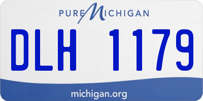 MI license plate DLH1179