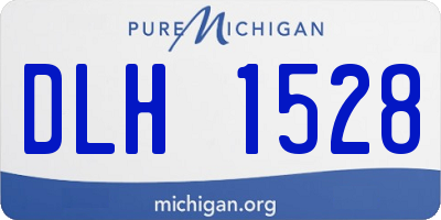 MI license plate DLH1528