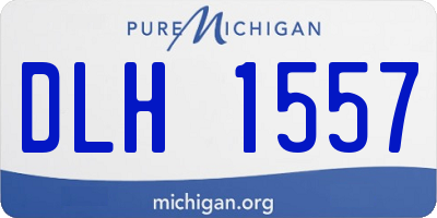 MI license plate DLH1557