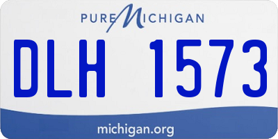 MI license plate DLH1573