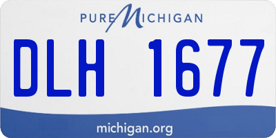 MI license plate DLH1677