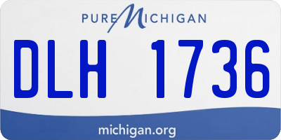 MI license plate DLH1736