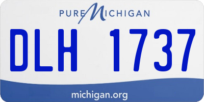 MI license plate DLH1737