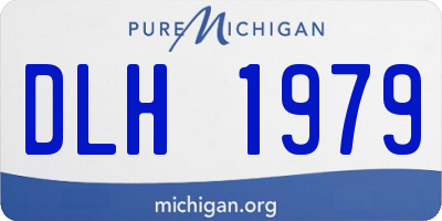 MI license plate DLH1979