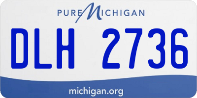 MI license plate DLH2736
