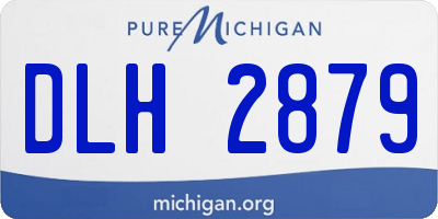 MI license plate DLH2879