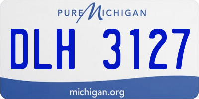 MI license plate DLH3127