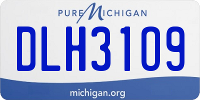 MI license plate DLH31O9