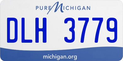 MI license plate DLH3779