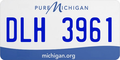 MI license plate DLH3961