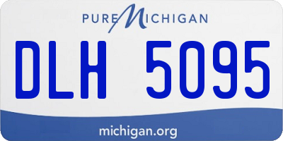 MI license plate DLH5095