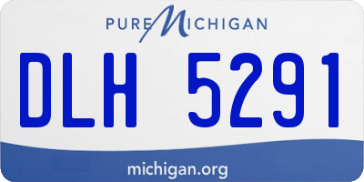 MI license plate DLH5291