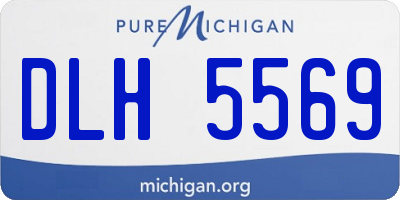 MI license plate DLH5569
