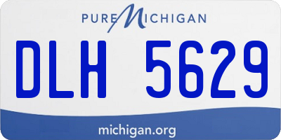 MI license plate DLH5629