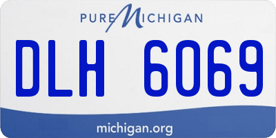 MI license plate DLH6069