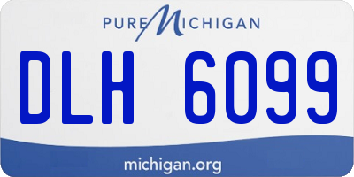 MI license plate DLH6099