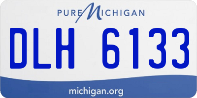 MI license plate DLH6133