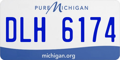 MI license plate DLH6174