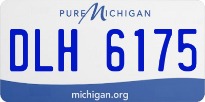 MI license plate DLH6175