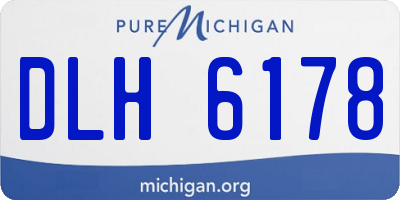 MI license plate DLH6178