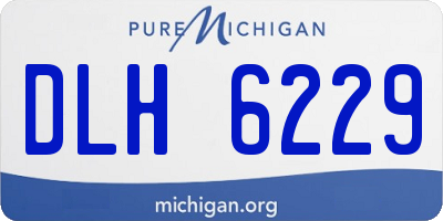 MI license plate DLH6229