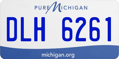 MI license plate DLH6261