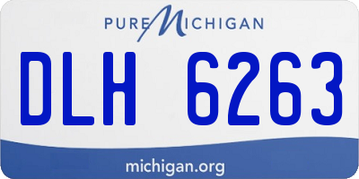 MI license plate DLH6263